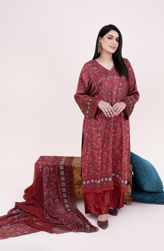 A Red Paisley Passion