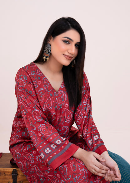 A Red Paisley Passion