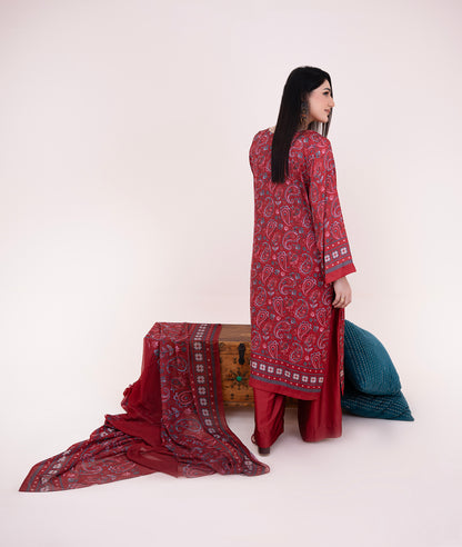 A Red Paisley Passion
